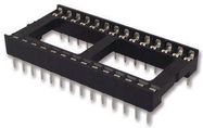 SOCKET IC, DIL, TUBE/17, 28WAY, PK17