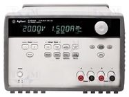 Power supply: programmable laboratory; Ch: 2; 0÷60VDC; 0.5A; 500mA KEYSIGHT