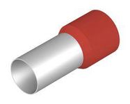 TERMINAL, WIRE FERRULE, 3/0AWG, RED