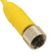 SENSOR CORD, 4P, M12 PLUG-FREE END, 10M