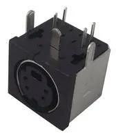 SOCKET, MINI-DIN, CHASSIS, 4WAY