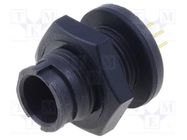 Connector: circular; EN2; socket; male; THT; for panel mounting SWITCHCRAFT