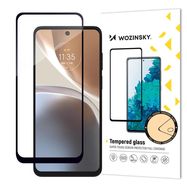 Wozinsky Full Glue Tempered Glass Tempered Glass For Motorola Moto G32 9H Full Screen Protector With Black Frame, Wozinsky