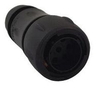 CIRCULAR CONNECTOR, PLUG, 14-12, CABLE