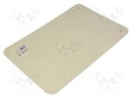 Mat: bench; ESD; beige; L: 0.6m; Width: 0.4m; Thick: 2mm; 440°C ELME