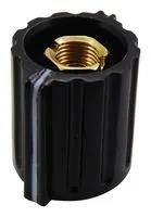 KNOB, BLACK