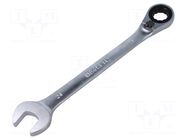 Wrench; combination spanner,with ratchet; 24mm BETA