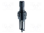 Compressed air filter/regulator; 0.3÷10bar; Thread: BSP 1/2" NORGREN HERION