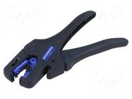 Stripping tool; 28AWG÷12AWG; 0.1÷4mm2; Wire: round; automatic PRESSMASTER