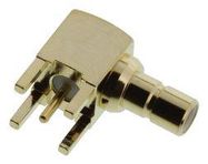 RF COAXIAL, SMB, RIGHT ANGLE JACK, 50OHM