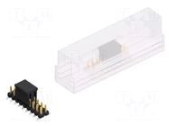 Connector: pin strips; pin header; male; PIN: 18; 3A; 250V; SMT; 2x9 FISCHER ELEKTRONIK