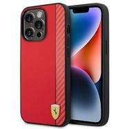 Ferrari FEHCP14LAXRE iPhone 14 Pro 6.1&quot; red/red hardcase Carbon, Ferrari