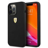 Ferrari FESSIHCP13XBK iPhone 13 Pro Max 6.7&quot; black/black hardcase Silicone, Ferrari