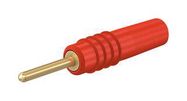 PLUG, 1MM, RED