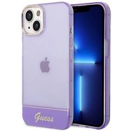 Guess GUHCP14MHGCOU iPhone 14 Plus 6.7 &quot;violet / purple hardcase Translucent, Guess
