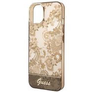 Guess GUHCP14MHGPLHC iPhone 14 Plus 6.7&quot; ocher hardcase Porcelain Collection, Guess