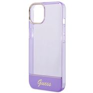 Guess Translucent iPhone 14 6.1&quot; Case - Purple, Guess