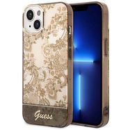 Guess GUHCP14SHGPLHC iPhone 14 6.1 "ocher hardcase Porcelain Collection, Guess