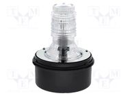 Signaller: lighting; flashing light; 200; 230VAC; IP65; Ø115x205mm MOFLASH SIGNALLING