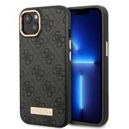 Guess GUHMP13MU4GPRK iPhone 13 6.1 &quot;black / black hard case 4G Logo Plate MagSafe, Guess