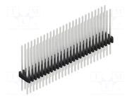 Connector: pin strips; pin header; male; PIN: 54; 1.5A; 125V; THT FISCHER ELEKTRONIK