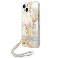 Guess GUOHCP14MHFLSU iPhone 14 Plus 6.7 &quot;purple / purple hardcase Flower Strap, Guess