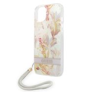 Guess GUOHCP14MHFLSU iPhone 14 Plus 6.7 &quot;purple / purple hardcase Flower Strap, Guess