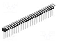 Connector: pin strips; pin header; male; PIN: 28; 1.5A; 125V; THT FISCHER ELEKTRONIK