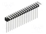 Connector: pin strips; pin header; male; PIN: 18; 1.5A; 125V; THT FISCHER ELEKTRONIK