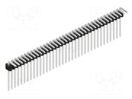 Connector: pin strips; pin header; male; PIN: 36; 1.5A; 125V; THT FISCHER ELEKTRONIK