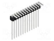 Connector: pin strips; pin header; male; PIN: 13; 1.5A; 125V; THT FISCHER ELEKTRONIK