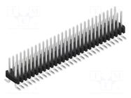 Connector: pin strips; pin header; male; PIN: 58; 1.5A; 125V; SMT FISCHER ELEKTRONIK