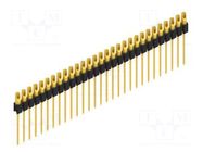 Connector: pin strips; pin header; PIN: 29; MK 10; 1.5A; 60V; 2.54mm FISCHER ELEKTRONIK