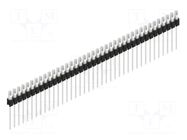 Connector: pin strips; pin header; PIN: 39; MK 10; 1.5A; 60V; 2.54mm FISCHER ELEKTRONIK