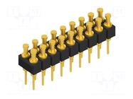 Connector: pin strips; pin header; PIN: 18; MK 203; 1.5A; 60V; 2x9 FISCHER ELEKTRONIK