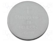 Battery: lithium; BR1225,coin; 3V; 48mAh; non-rechargeable PANASONIC