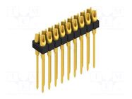 Connector: pin strips; pin header; PIN: 18; MK 210; 1.5A; 60V; 2x9 FISCHER ELEKTRONIK