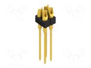 Connector: pin strips; pin header; PIN: 4; soldering,THT; 1.5A; 60V FISCHER ELEKTRONIK