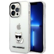 Karl Lagerfeld KLHCP14XCTTR iPhone 14 Pro Max 6.7 &quot;hardcase clear / transparent Choupette Body, Karl Lagerfeld