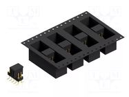 Connector: pin strips; pin header; male; PIN: 10; 1.5A; 60V; SMT FISCHER ELEKTRONIK