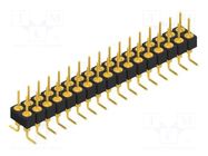Connector: pin strips; pin header; male; PIN: 34; 1.5A; 60V; SMT FISCHER ELEKTRONIK