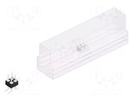 Connector: pin strips; pin header; male; PIN: 4; SMT; 1.5A; 60V; 2x2 FISCHER ELEKTRONIK