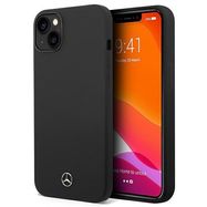 Mercedes Silicone Line case for iPhone 14 Plus - black, Mercedes