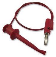 TEST LEAD, RED, 304.8MM, 60V, 5A