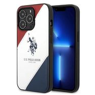 US Polo USHCP14LPSO3 iPhone 14 Pro 6.1&quot; white/white Tricolor Embossed, U.S. Polo Assn.