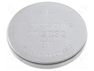 Battery: lithium; CR2032,coin; 3V; 220mAh; non-rechargeable PANASONIC