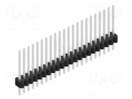 Connector: pin strips; pin header; male; PIN: 22; 1.5A; 125V; THT FISCHER ELEKTRONIK