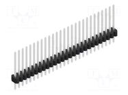 Connector: pin strips; pin header; male; PIN: 27; 1.5A; 125V; THT FISCHER ELEKTRONIK