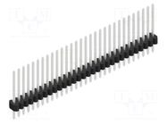 Connector: pin strips; pin header; male; PIN: 30; 1.5A; 125V; THT FISCHER ELEKTRONIK
