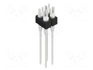 Connector: pin strips; pin header; PIN: 4; soldering,THT; 1.5A; 60V FISCHER ELEKTRONIK